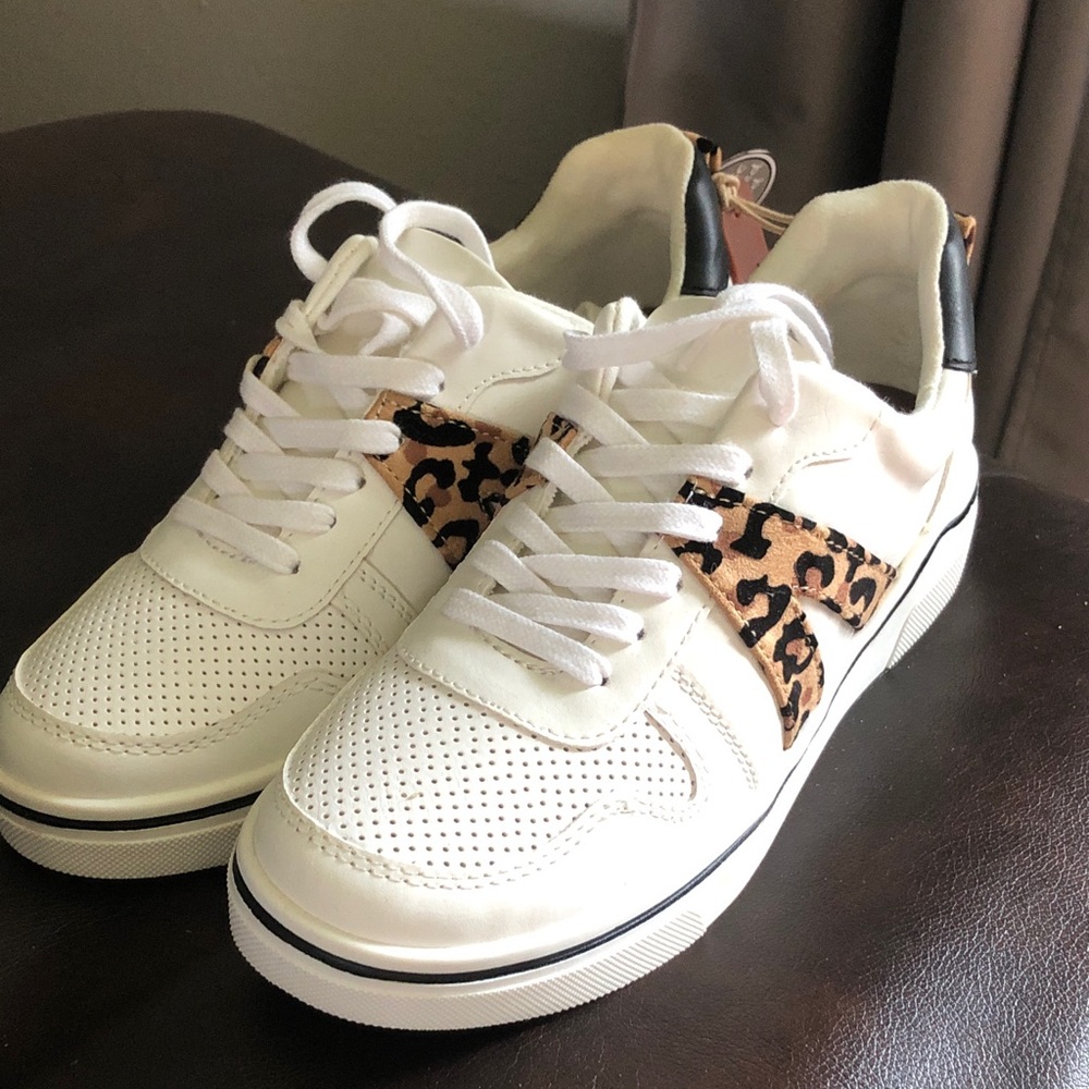 MIA Alta Leopard Print Sneakers